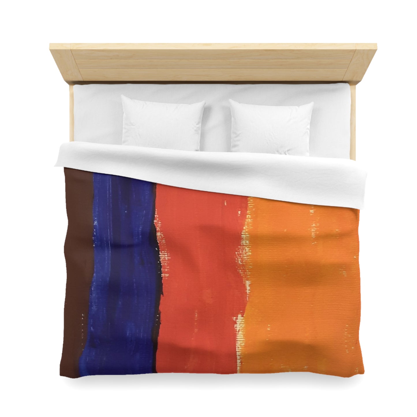 Painted lines Duvet Cover