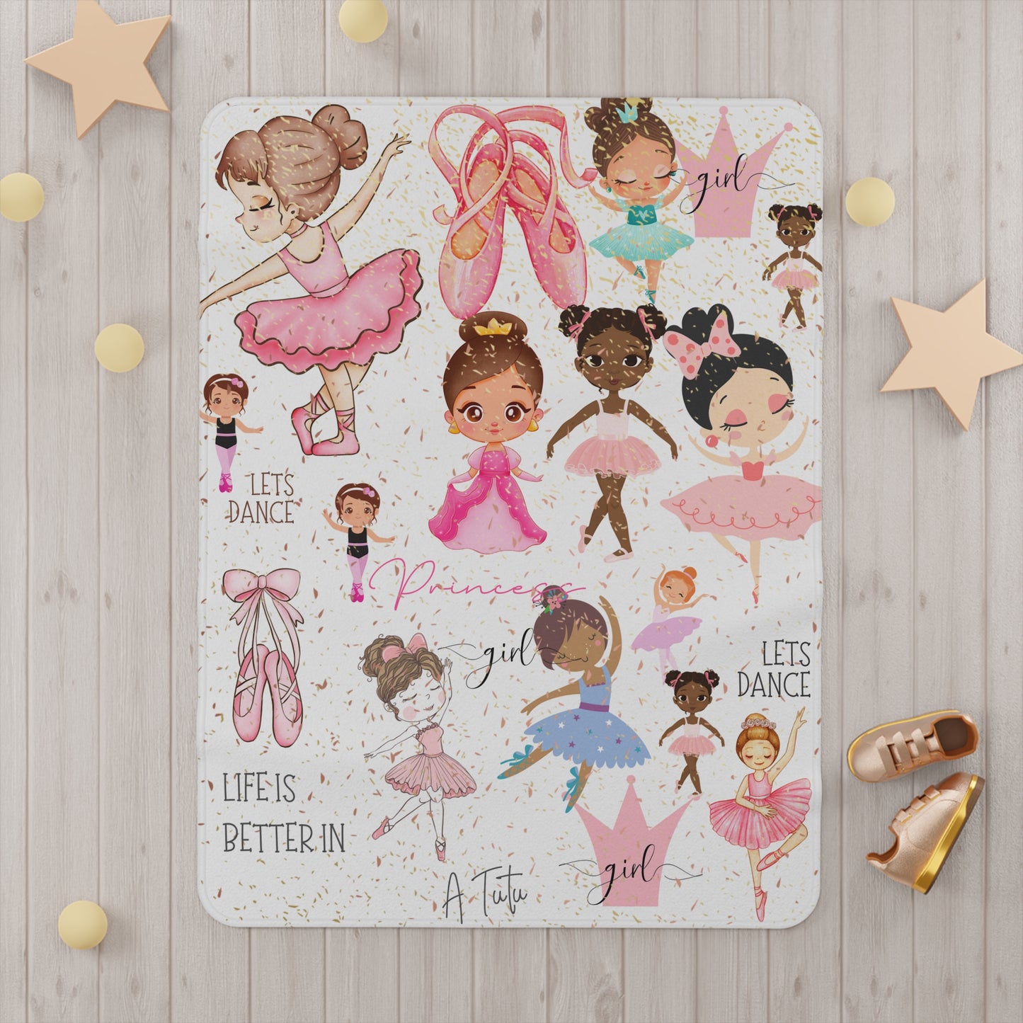 Let's dance Toddler Blanket
