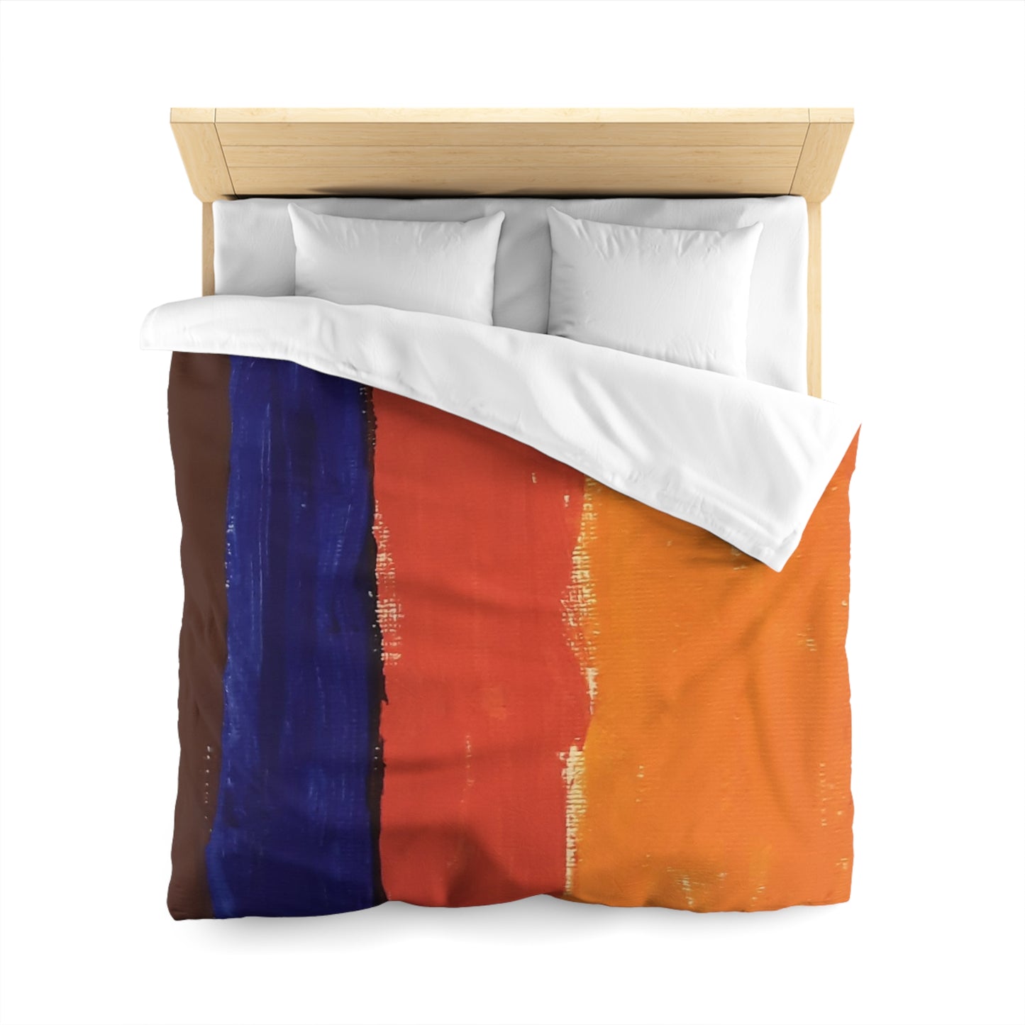 Painted lines Duvet Cover