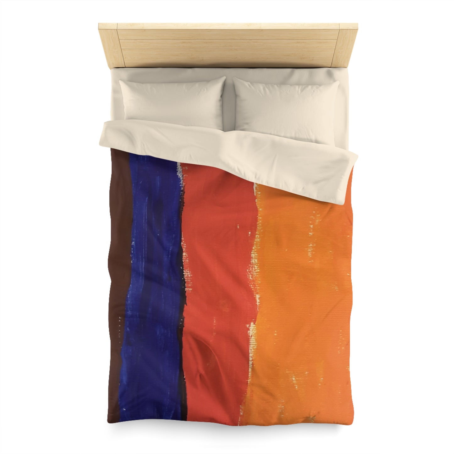 Painted lines Duvet Cover