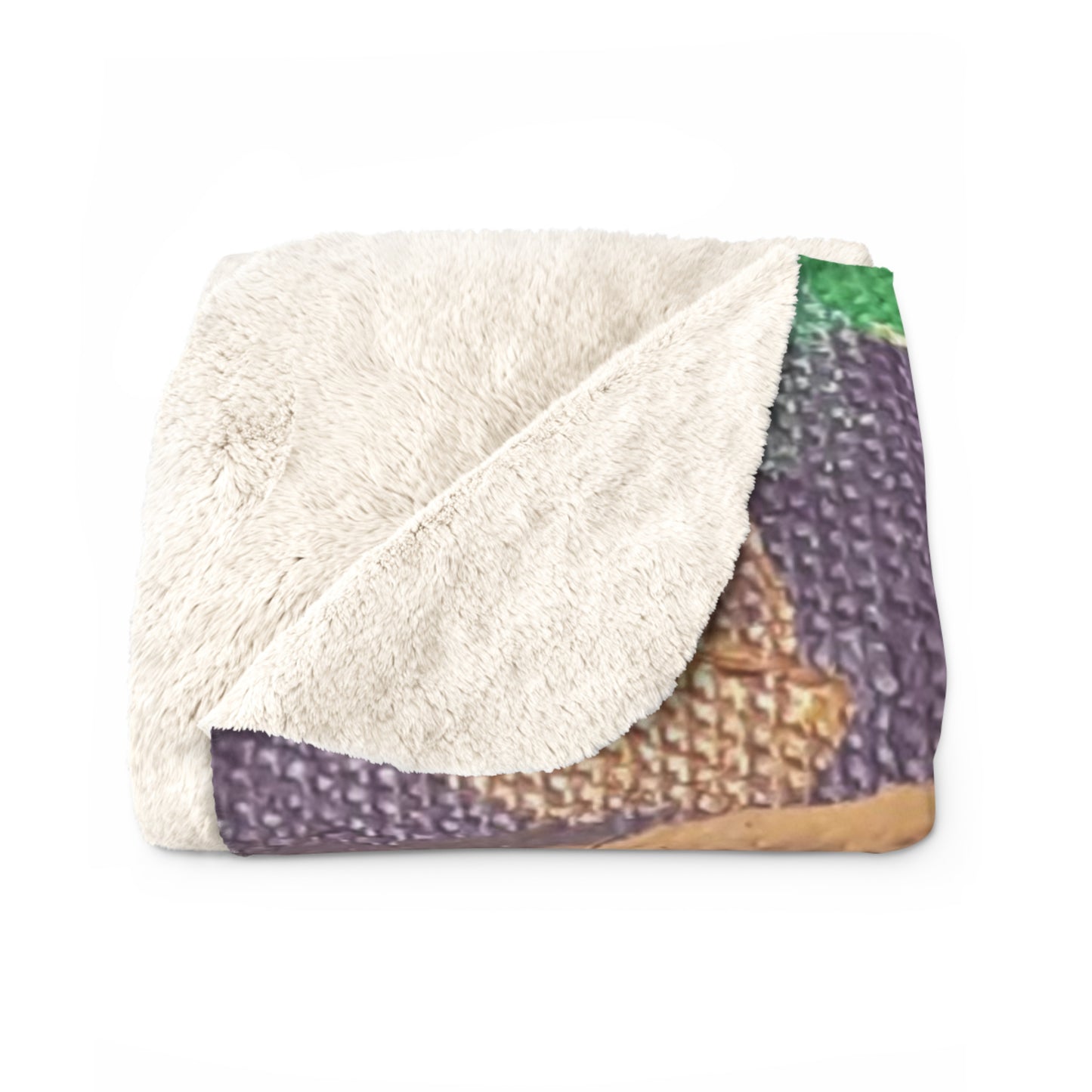 Abstract art Sherpa Fleece Blanket