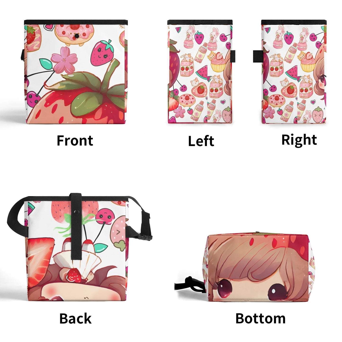 300D Hanging Storage Trash Car Organizer Bag