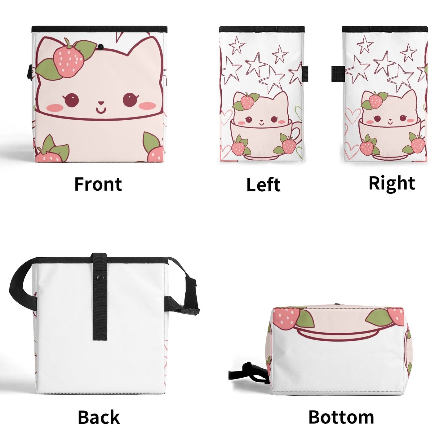 300D Hanging Storage Trash Car Organizer Bag