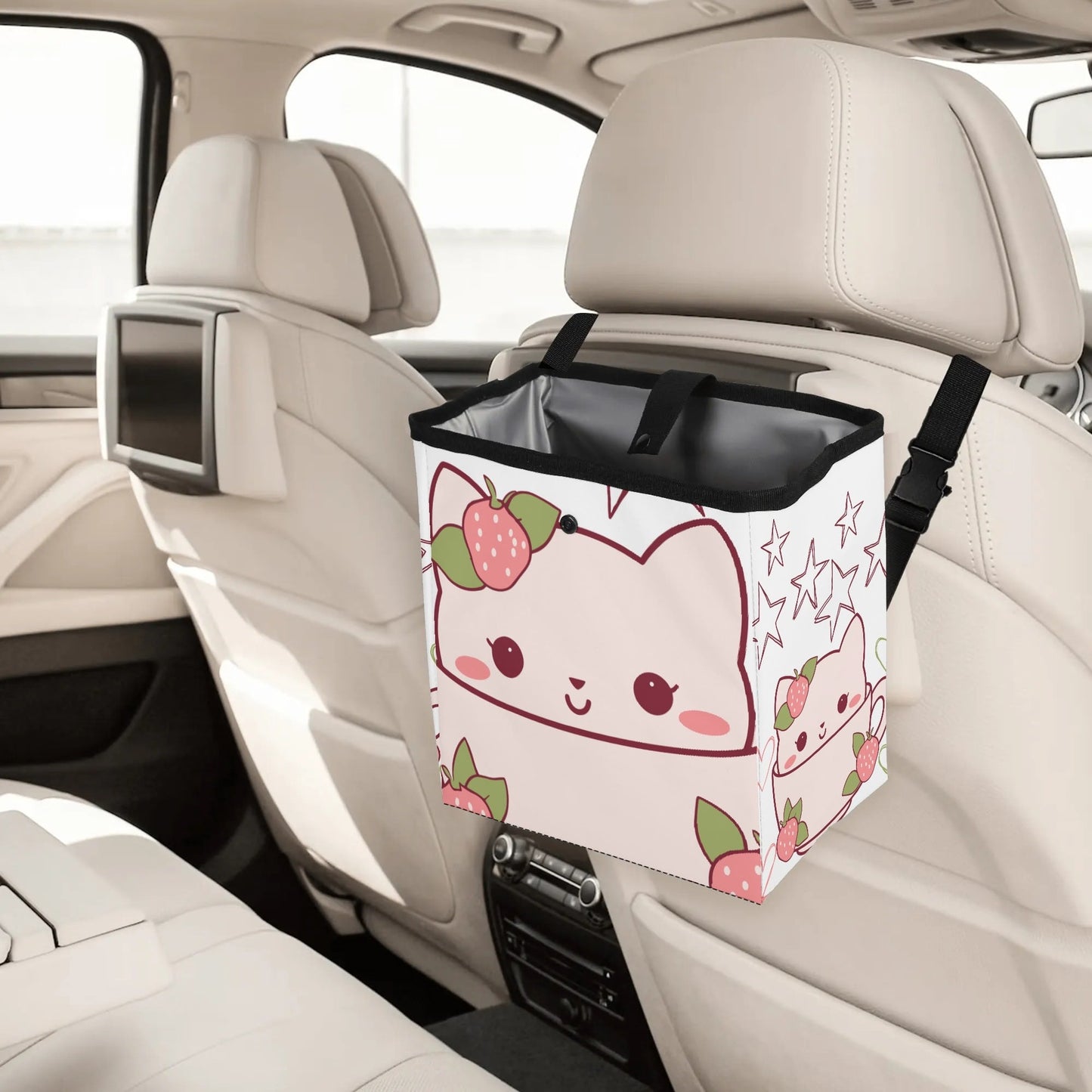 300D Hanging Storage Trash Car Organizer Bag