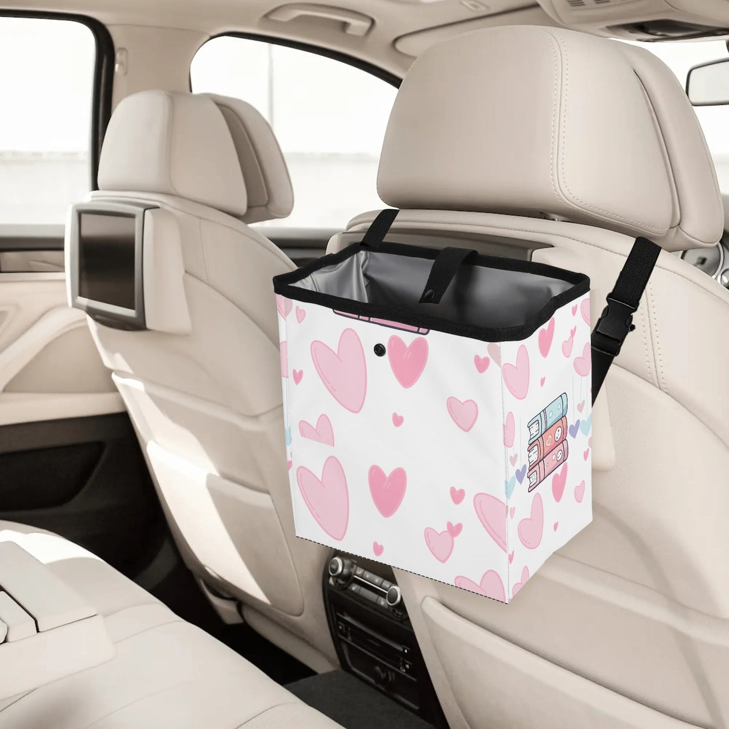 300D Hanging Storage Trash Car Organizer Bag