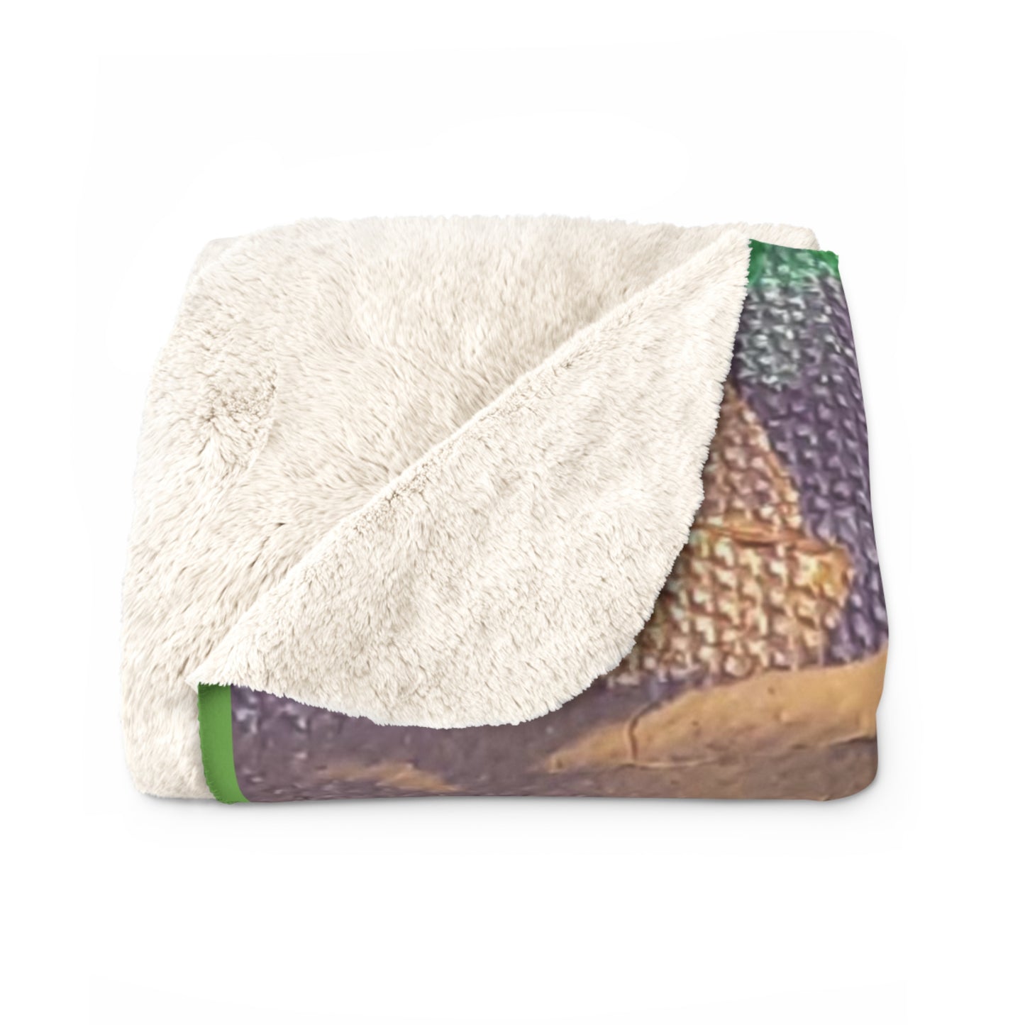 Abstract art Sherpa Fleece Blanket