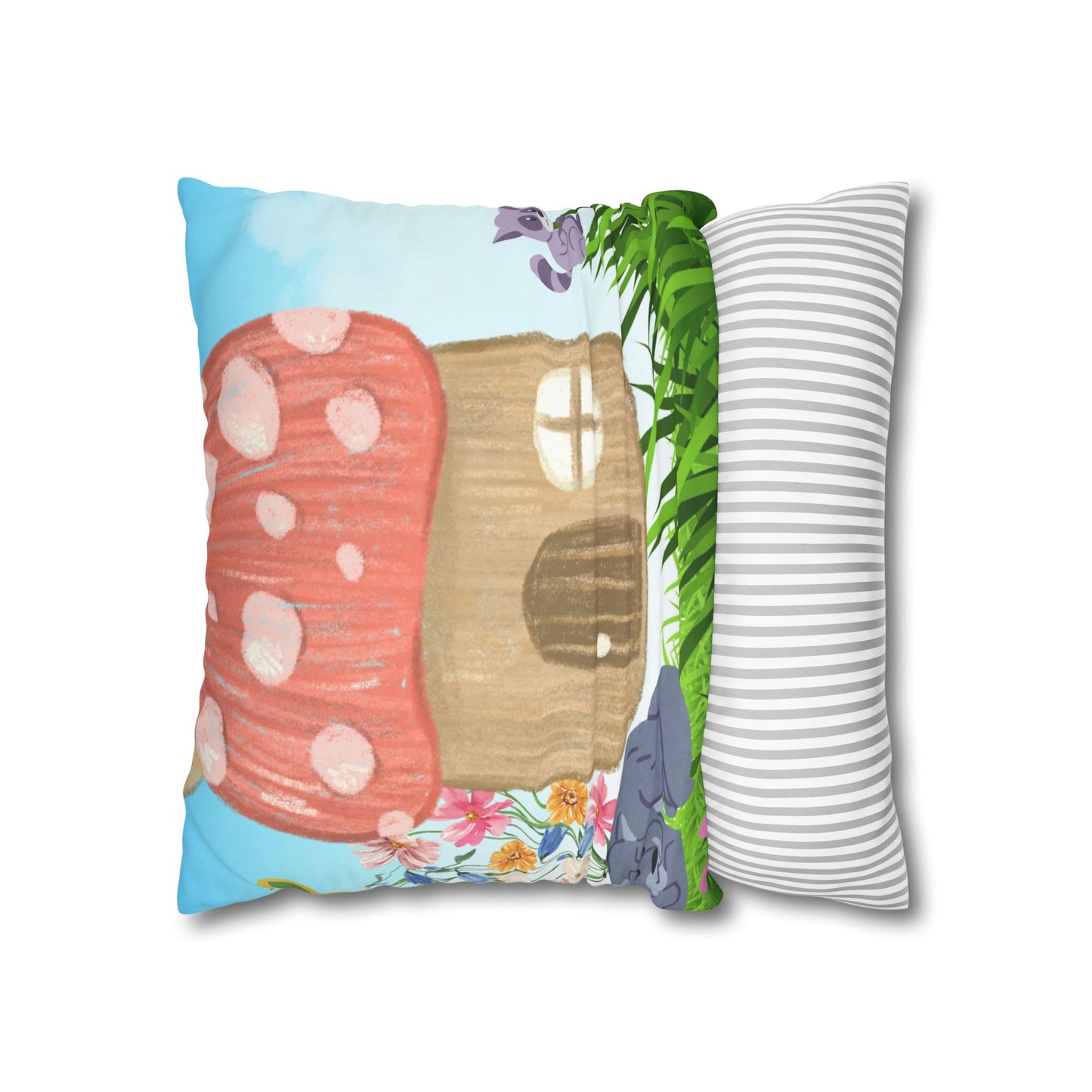 Sumer cottage Spun Polyester Pillowcase