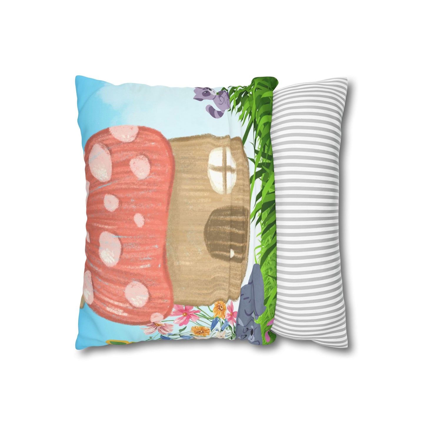 Sumer cottage Spun Polyester Pillowcase