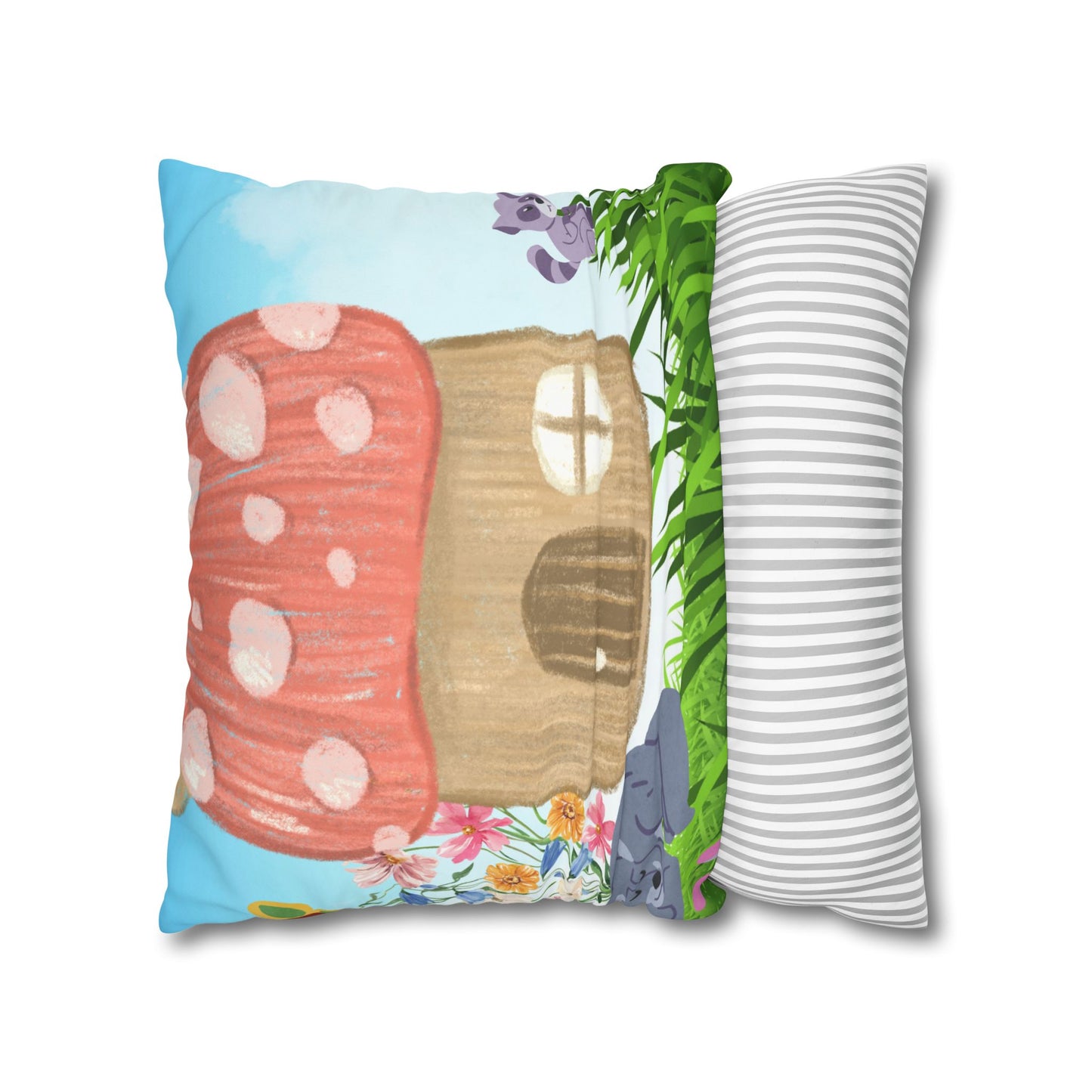 Sumer cottage Spun Polyester Pillowcase