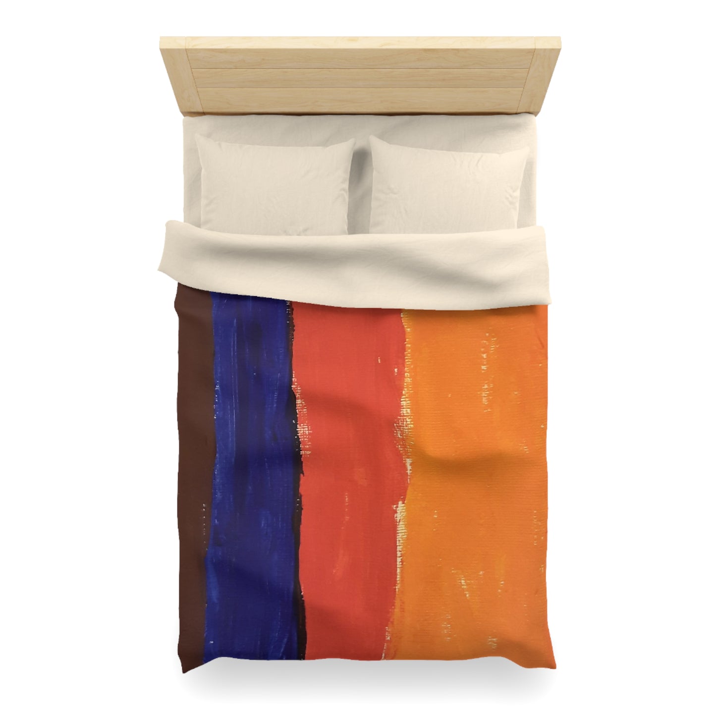 Painted lines Duvet Cover