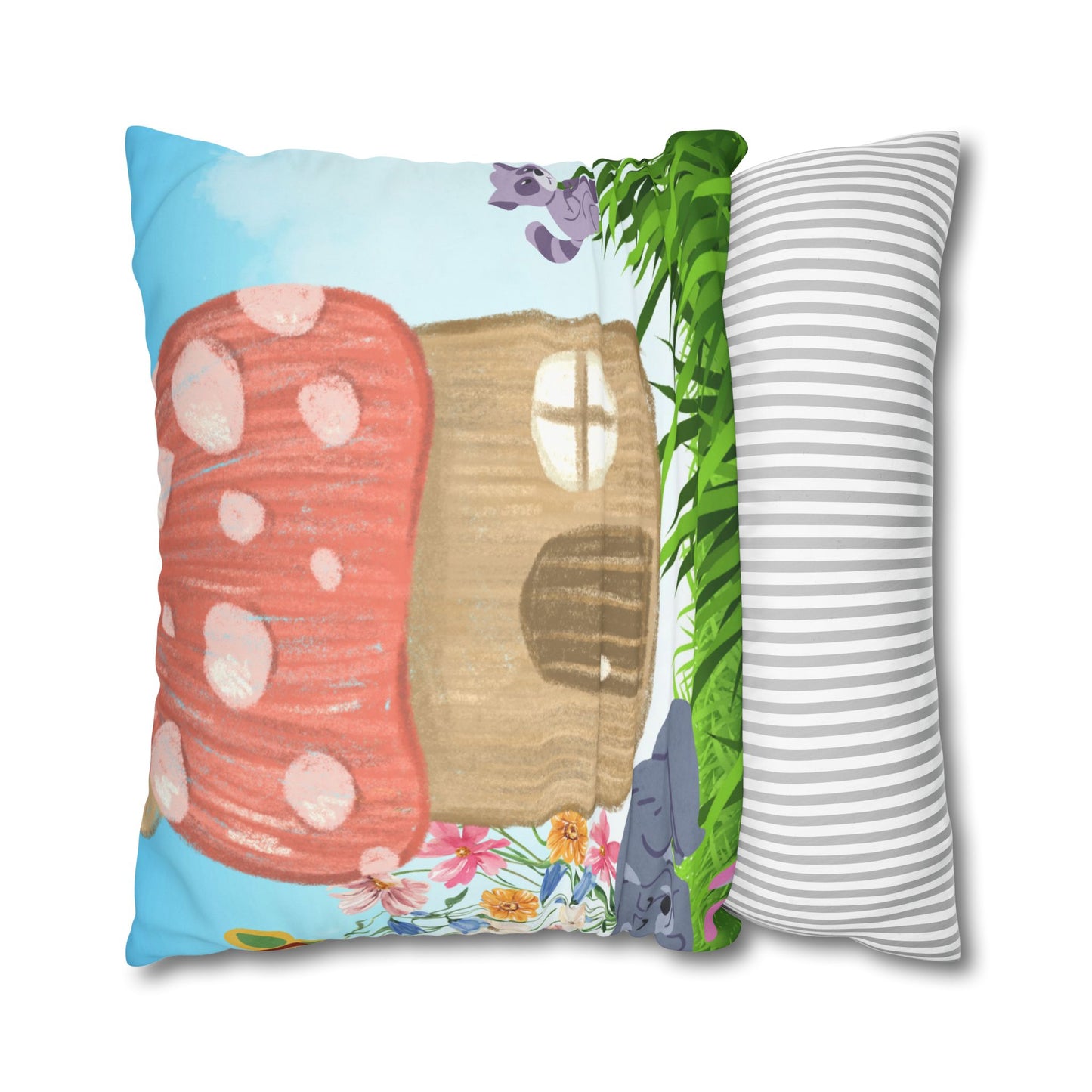 Sumer cottage Spun Polyester Pillowcase