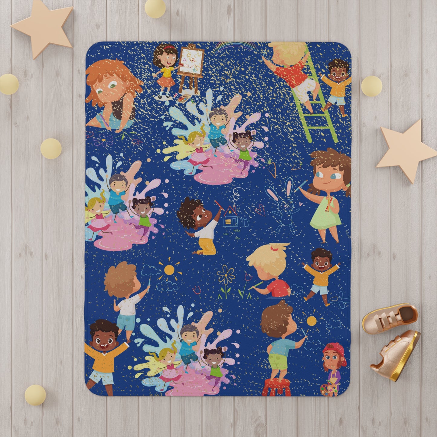 Doodles Toddler Blanket