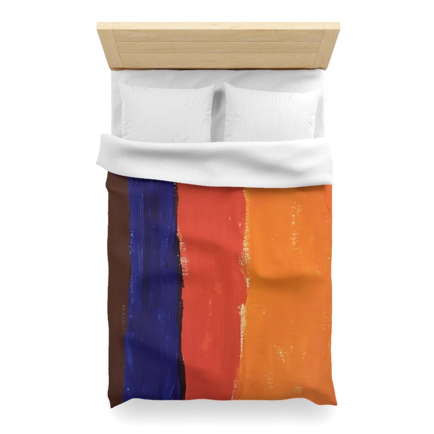 Painted lines Duvet Cover