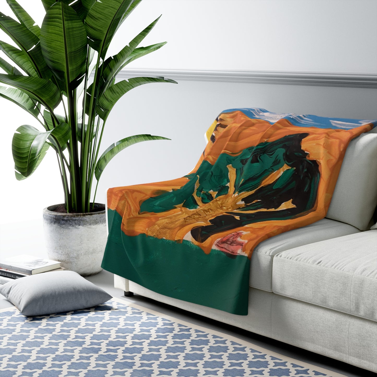 Other universe Sherpa Fleece Blanket