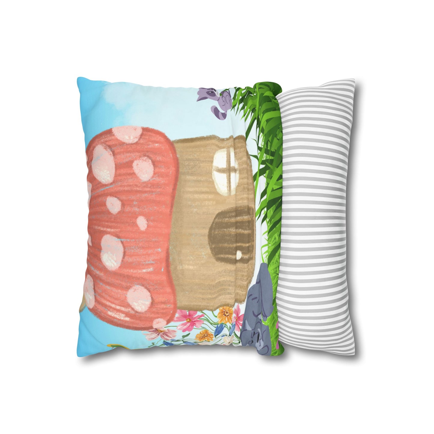 Sumer cottage Spun Polyester Pillowcase