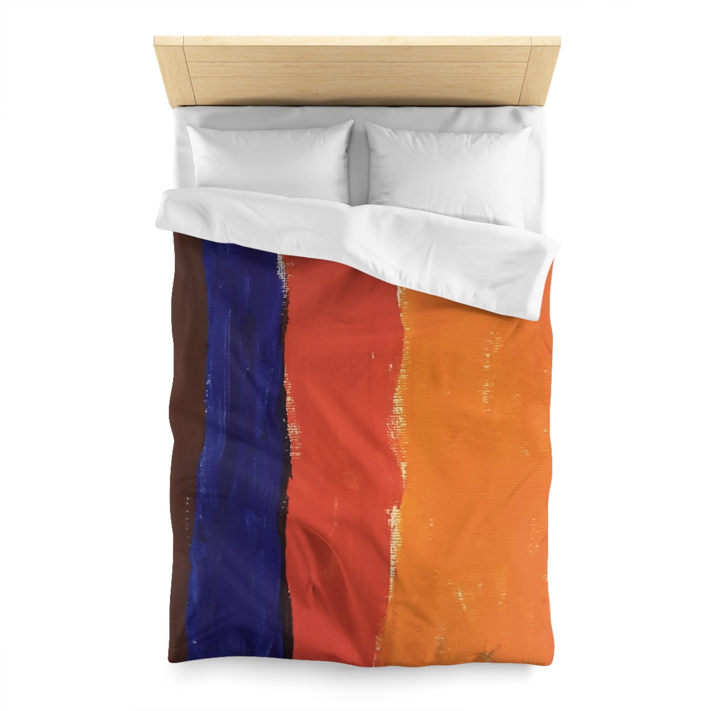 Painted lines Duvet Cover