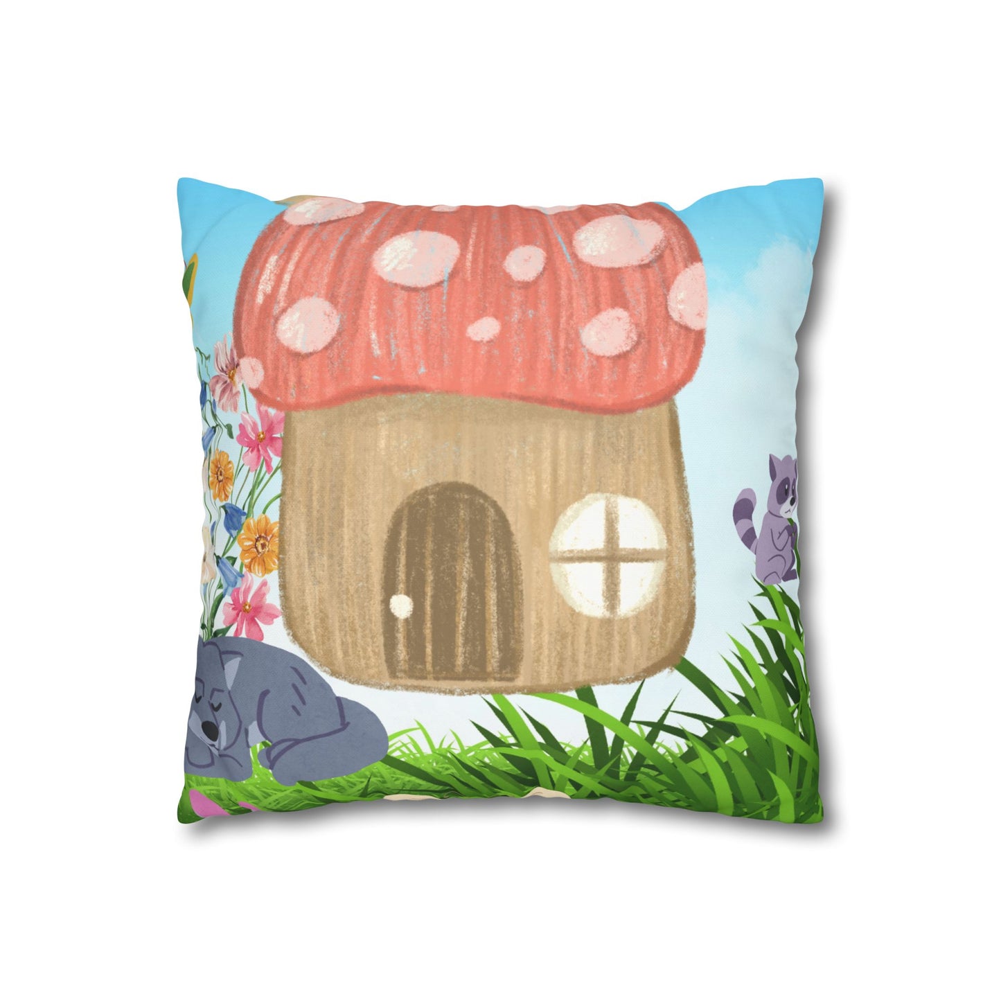 Sumer cottage Spun Polyester Pillowcase