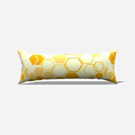 Honeycomb Microfiber Body Pillow