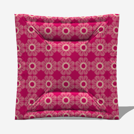 Pink Foral Microfiber Comforter Queen