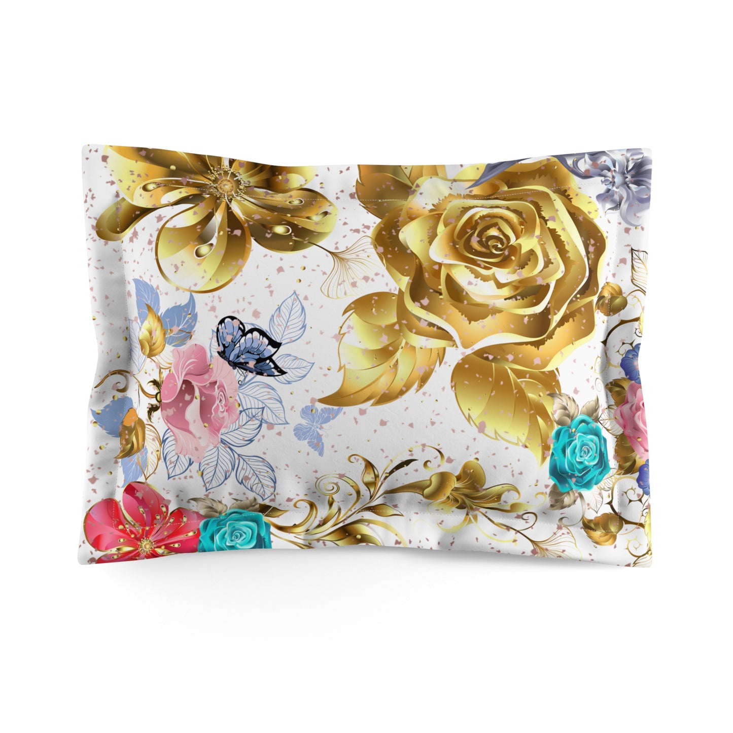 Rose gold Microfiber Pillow Sham