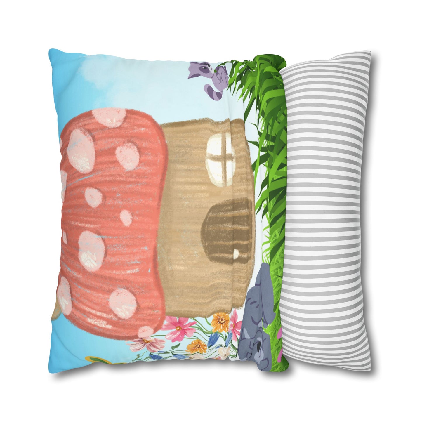 Sumer cottage Spun Polyester Pillowcase