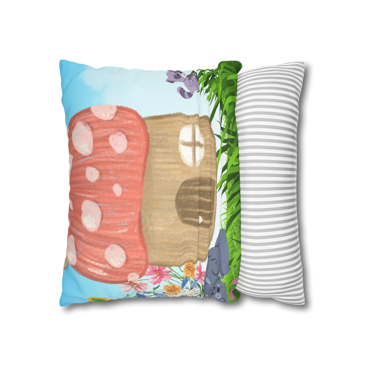 Sumer cottage Spun Polyester Pillowcase