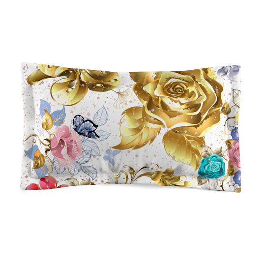 Rose gold Microfiber Pillow Sham