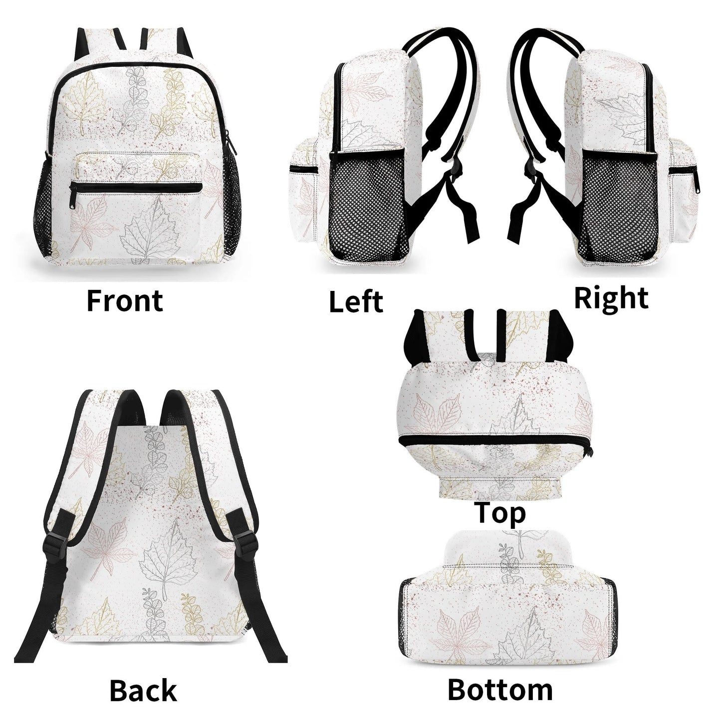 11 Inch Cute All-Over-Print Daypack Backpack