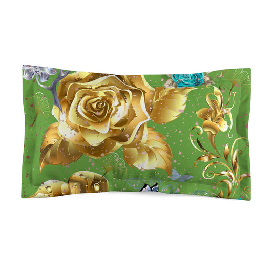 Rose Gold Microfiber Pillow Sham
